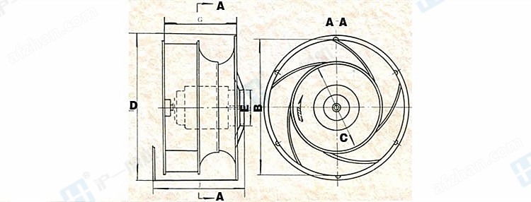 FDL-5a 0.37KW电控柜专用冷却风机 沪一牌